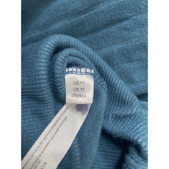 Anthropologie Saturday Sunday Sweater Size M Teal Blue Shawna Hacci Dolman - Picture 5 of 9